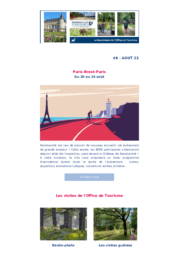 Newsletter août 2023