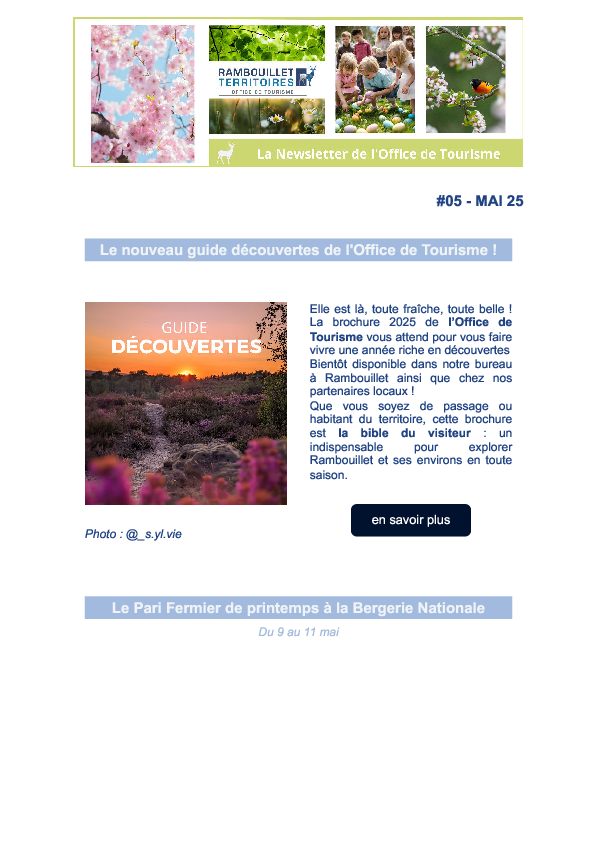 Newsletter mai 2025