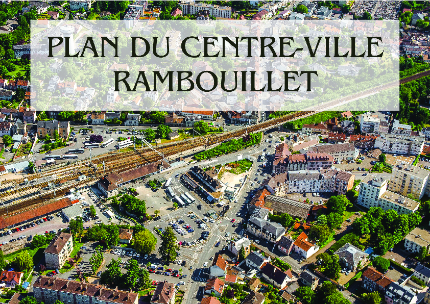 Stadtzentrum von Rambouillet