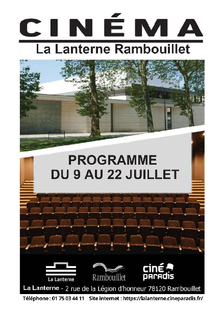 Programme du 9 au 22 juillet