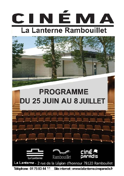 Programme du 25 juin au 8 juillet
