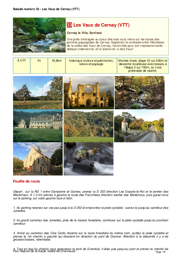 Feuille de route
