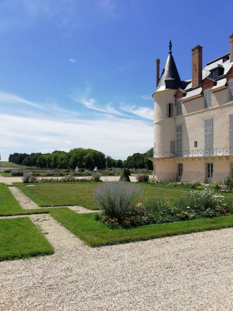 Chateau - Rambouillet - Fleurs - été