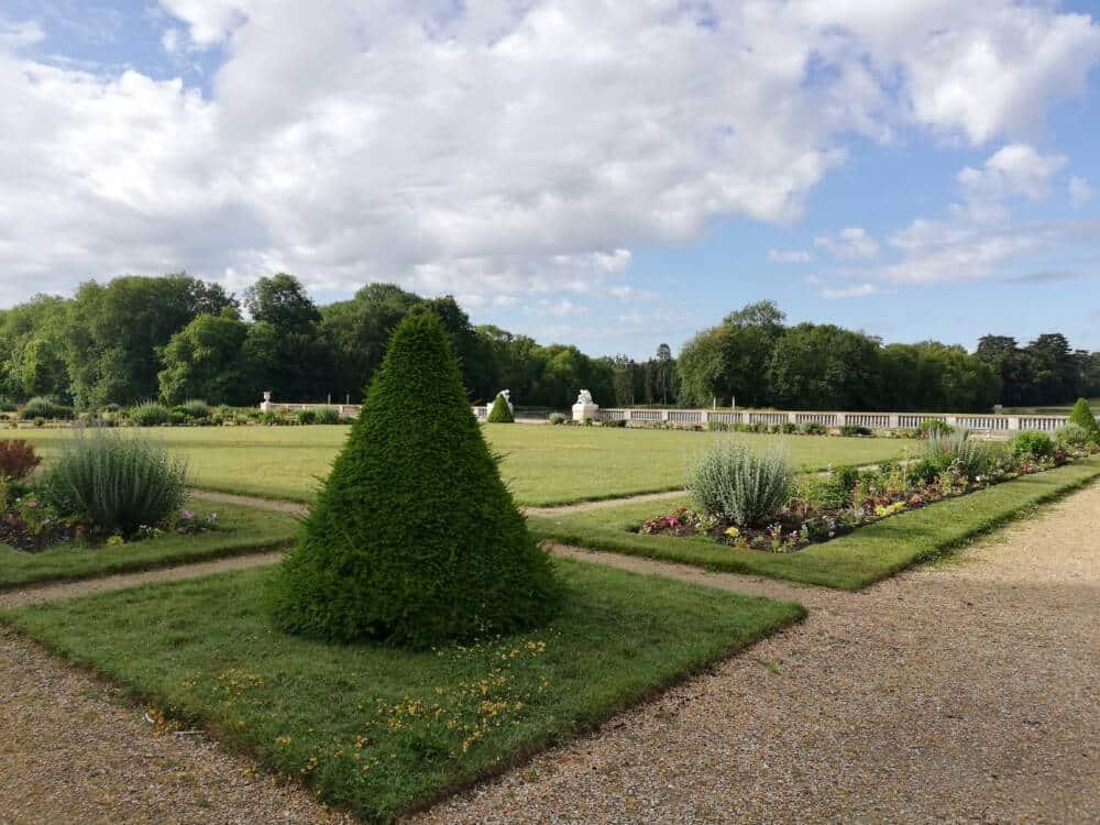 Parque - Chateau - Rambouillet - flores