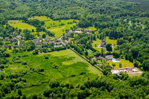 Vue aérienne de Gambaiseuil