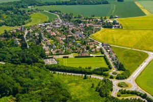 Vue aérienne d'Orphin