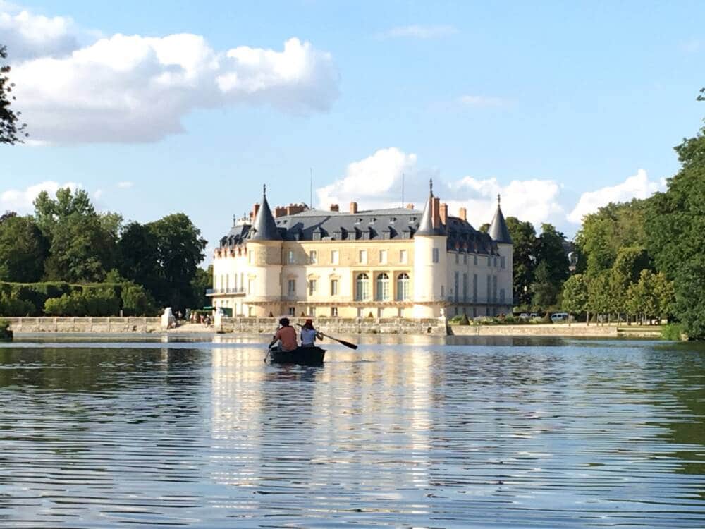 De boten van het kasteel