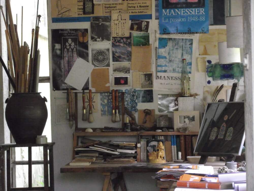 Visite guidée - atelier Manessier - peinture - Emancé - culture - découverte - Yvelines