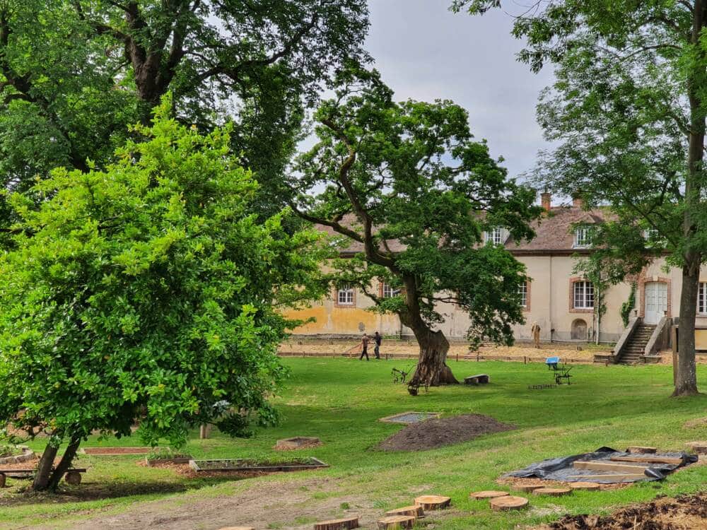 Tuin van Montorgueil - Nationale Schaapskooi van Rambouillet