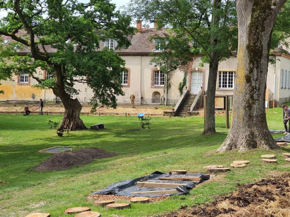 Garten von Montorgueil - Nationaler Schafstall von Rambouillet