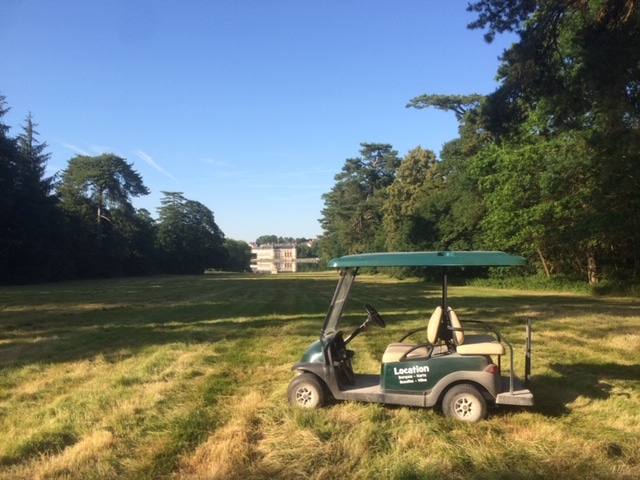 Boten van het kasteel in het park van het kasteel in Rambouillet