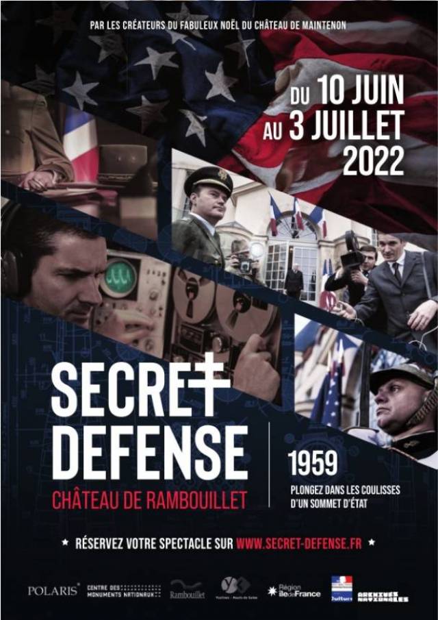 Secret Défense - spectacle immersif au Château de Rambouillet