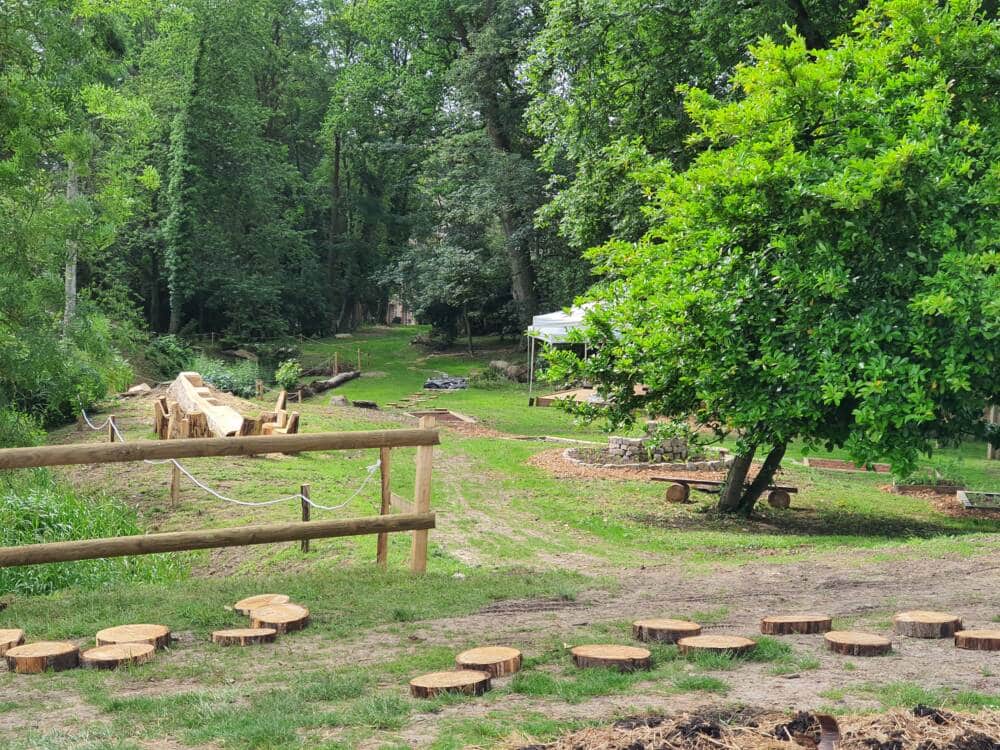 Garten von Montorgueil - Park des Schlosses von Rambouillet