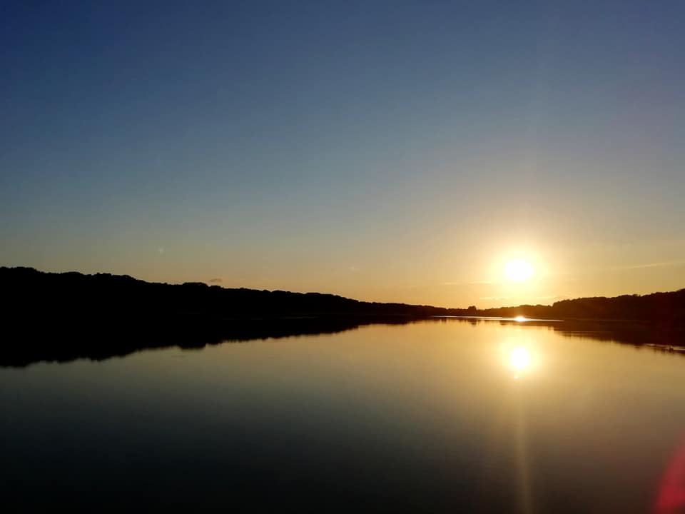 Passeio pela natureza nas lagoas de Saint Hubert