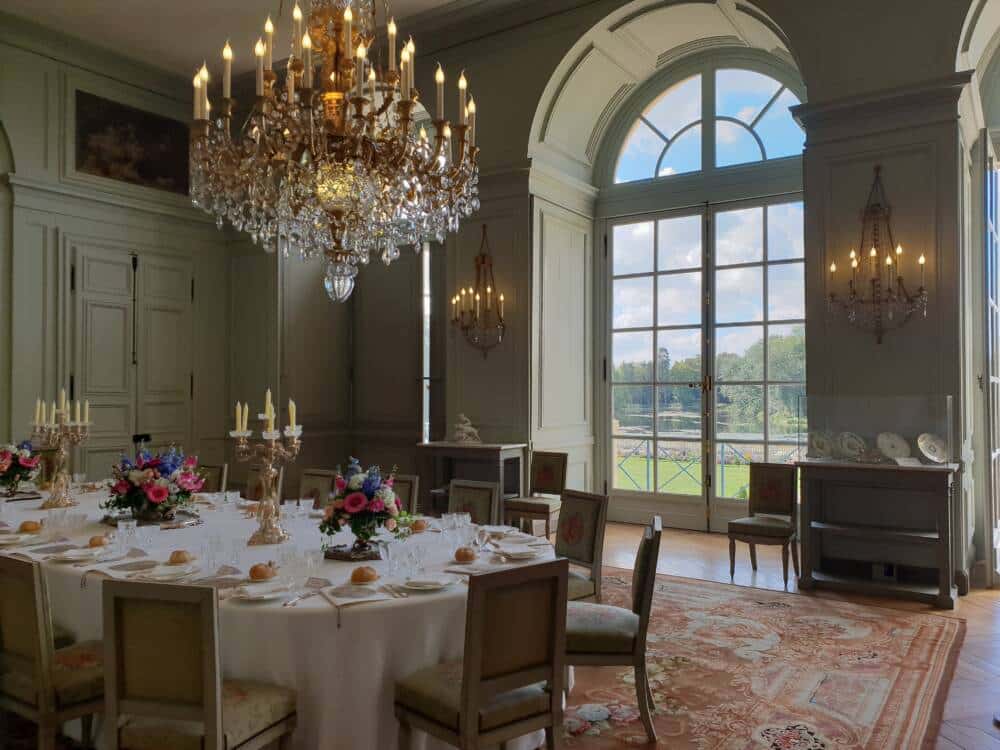 Chateau de Rambouillet - dining room