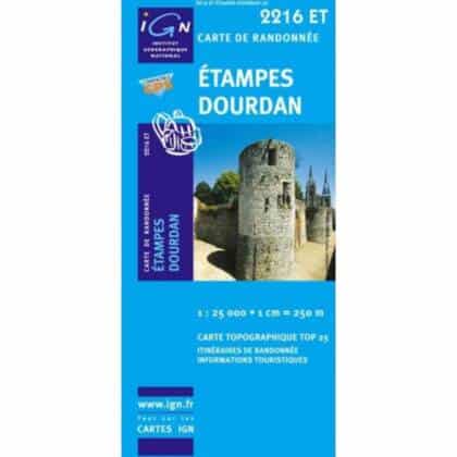 Carte IGN Etampes / Dourdan
