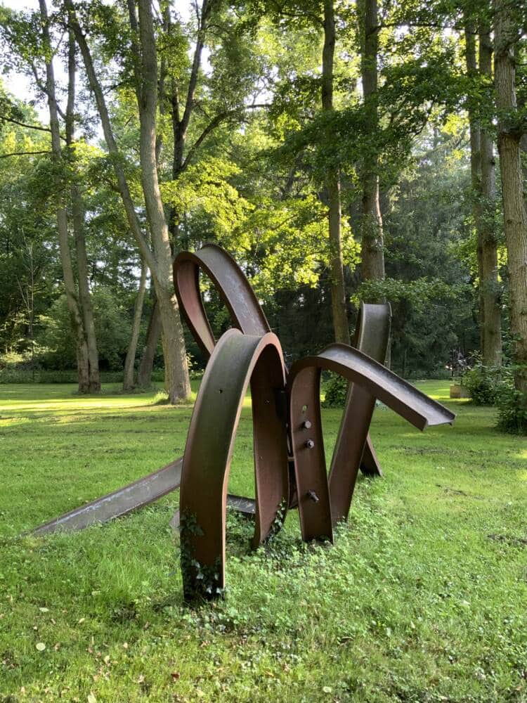 Jardin de sculptures - Maison Elsa Triolet-Aragon - Saint-Arnoult-en-Yvelines