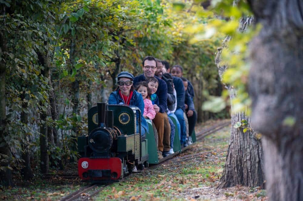 Trem do jardim - Museu Rambolitrain