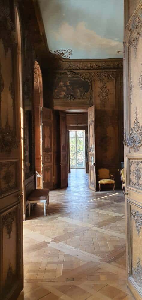 le président arrive. Château de Rambouillet