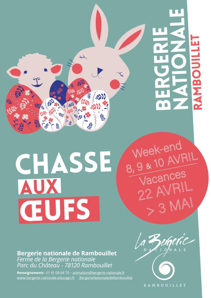 Chasse aux œufs de Pâques - Bergerie Nationale - Rambouillet