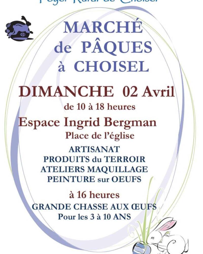 Chasse aux œufs de Pâques - Choisel