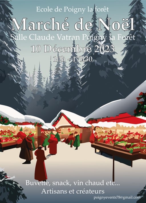 Marché de Noël Poigny-la-Forêt