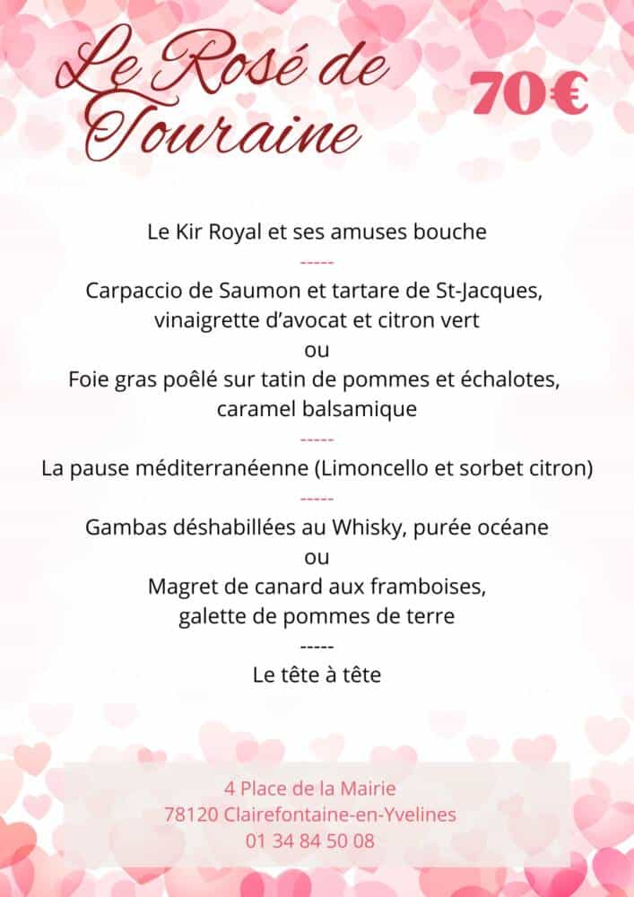 Le Rosé de Touraine - Saint-Valentin