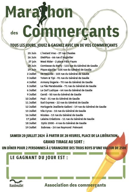 Marathon des commerçants