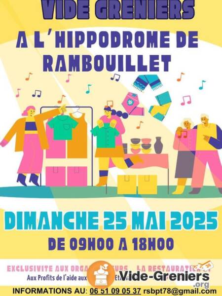 vide greniers Hippodrome RBT - Office de Tourisme de Rambouillet