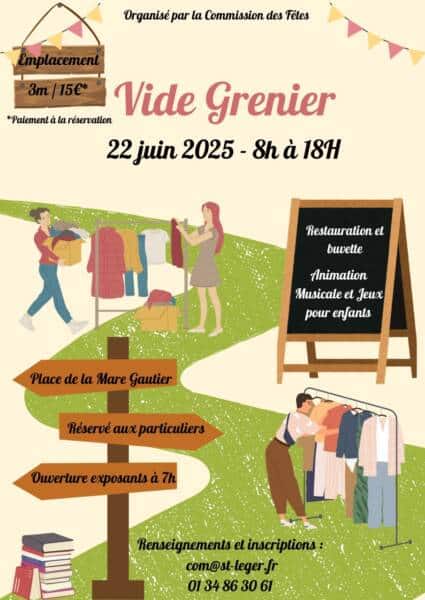 Vide-grenier Saint-léger-en-Yvelines
