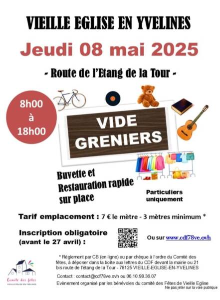 vide grenier VIEILLE EGLISE - Office de Tourisme de Rambouillet