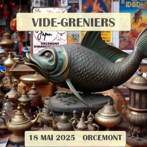 vide greniers ORCEMONT - Office de Tourisme de Rambouillet