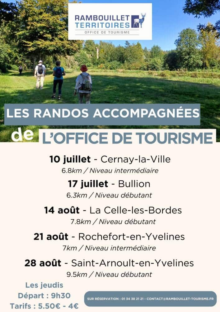 Randonnées accompagnées - juillet/août