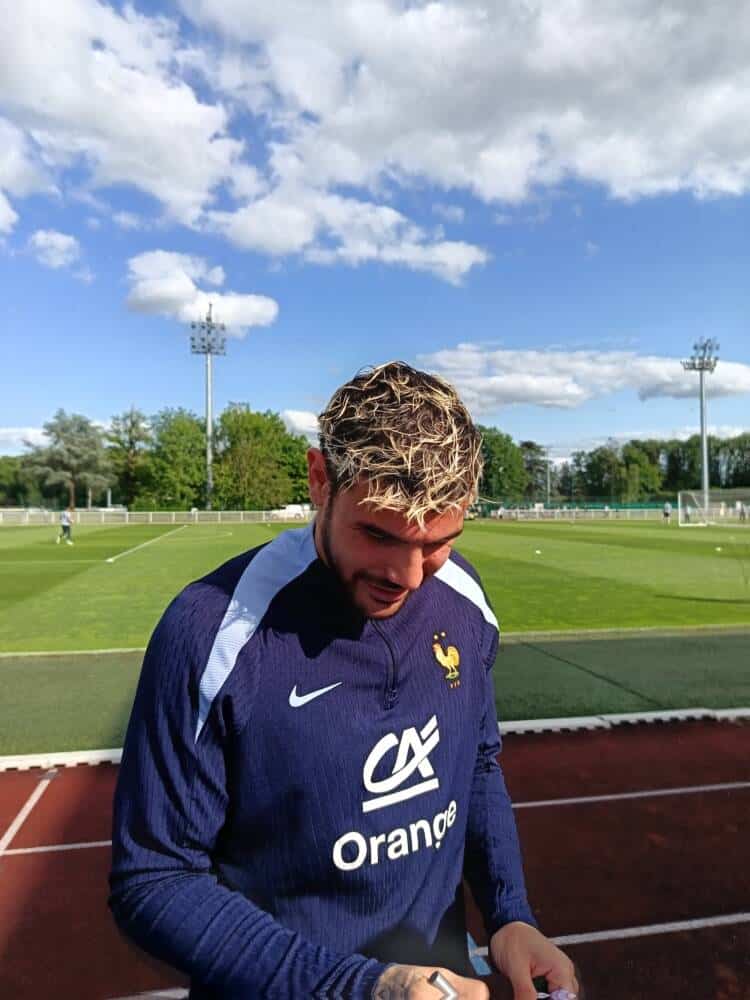 Entraînement de l'équipe de France