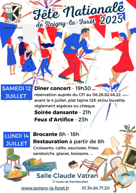 Fête nationale - Poigny-la-Forêt