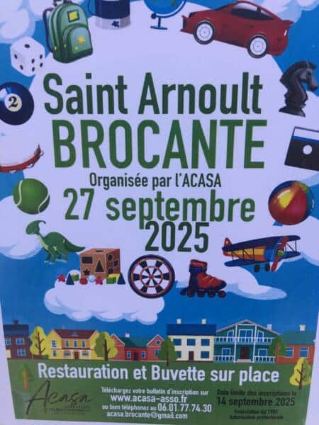 Brocante - Saint-Arnoult-en-Yvelines