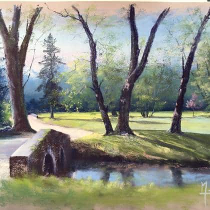 Carte postale Breton rivières anglaises