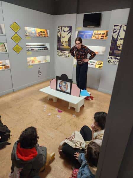 Histoire contée “Le train des mille monstres” + visite libre du musée