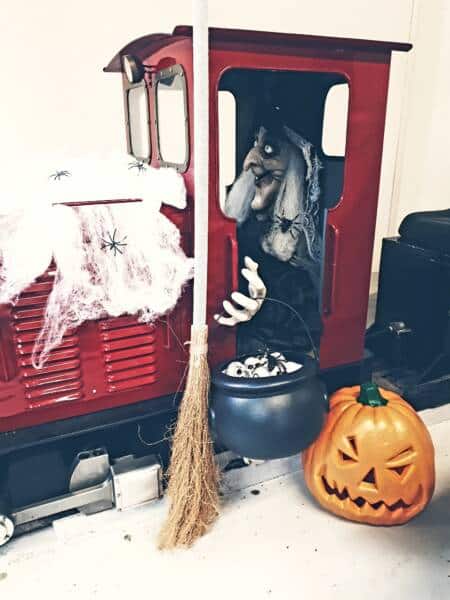 Train de jardin Halloween