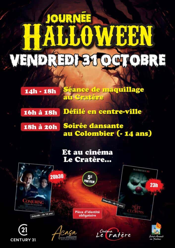 Halloween à Rambouillet Territoires - Office de Tourisme de Rambouillet Journée Halloween SAY