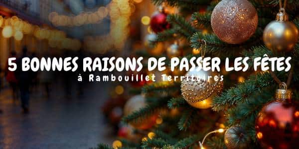 5 bonnes raisons de passer les fêtes à Rambouillet Territoires