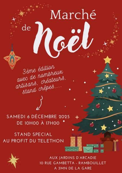 Marché de Noël - Les Jardins d'Arcadie