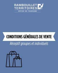 CGV - Service Réceptif Groupes et Individuels