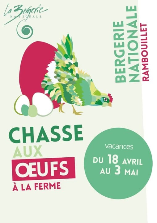 La chasse aux œufs à Rambouillet Territoires - Office de Tourisme de Rambouillet Chasse aux oeufs BN - Office de Tourisme de Rambouillet