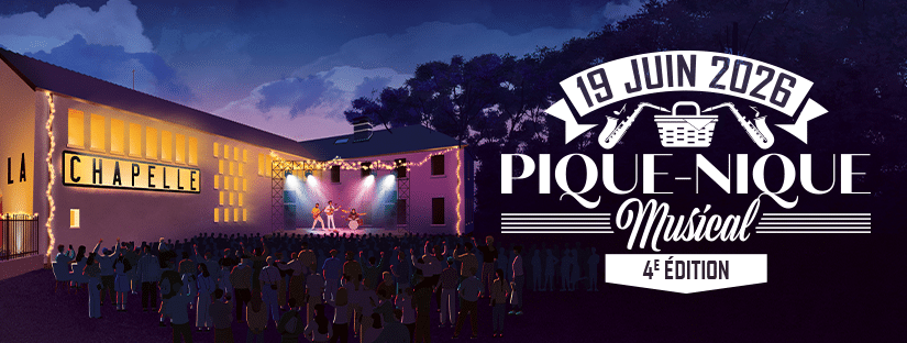 ¡Las 3 mejores veladas de guinguette en los Territorios de Rambouillet! - Oficina de Turismo de Rambouillet Pancarta para picnic musical 2026