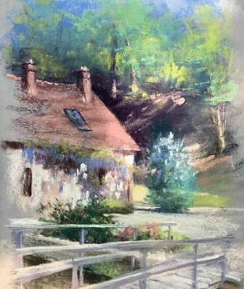 Carte postale Breton Petit Moulin