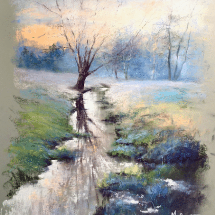 Carte postale Breton ruisseau