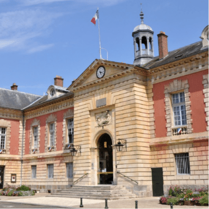 Carte postale Hôtel de Ville Rambouillet