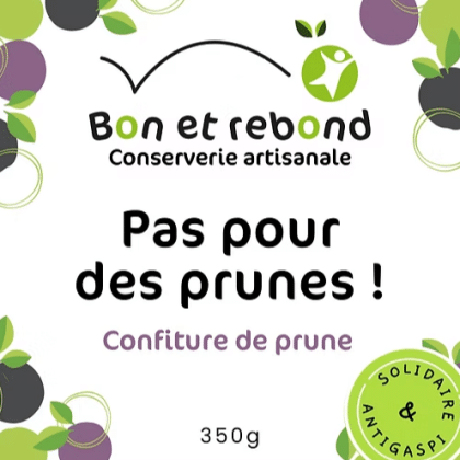 Confiture Pas pour des prunes !