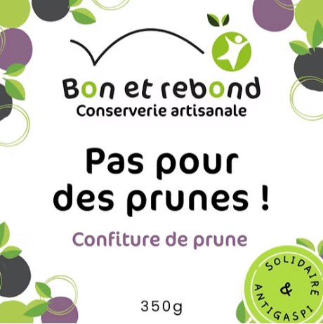 Confiture Pas pour des prunes !